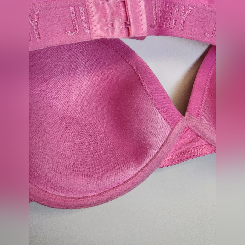 Juicy Couture Vibrant Pink Underwire Bra 38D - Picture 12 of 16